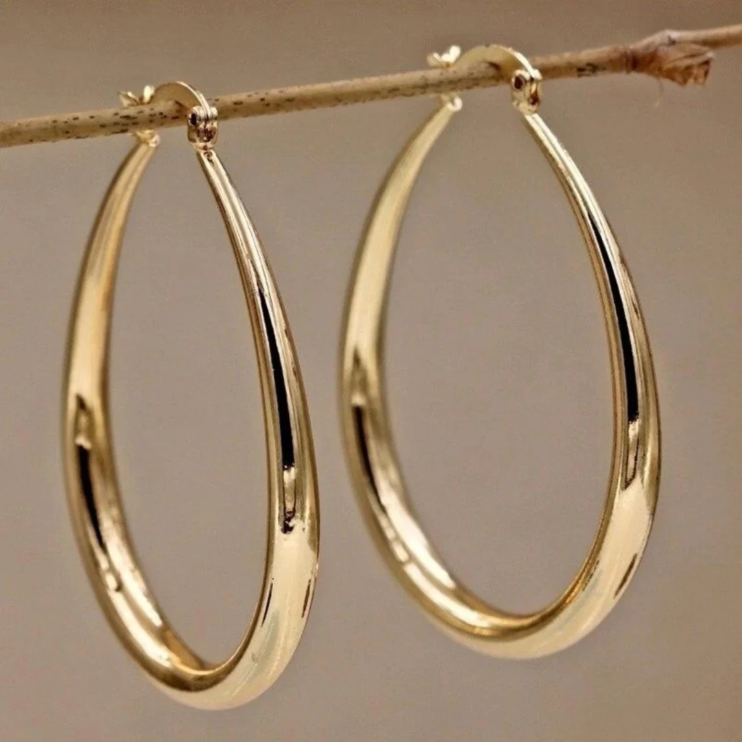 Exklusive Vintage-Ohrringe in Gold