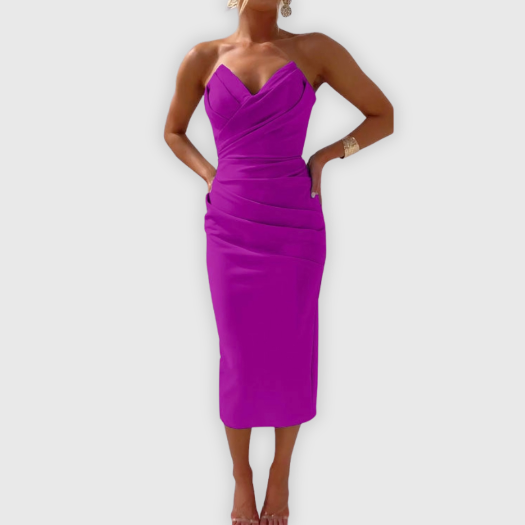 Milly | Elegantes Schulterfreies Kleid