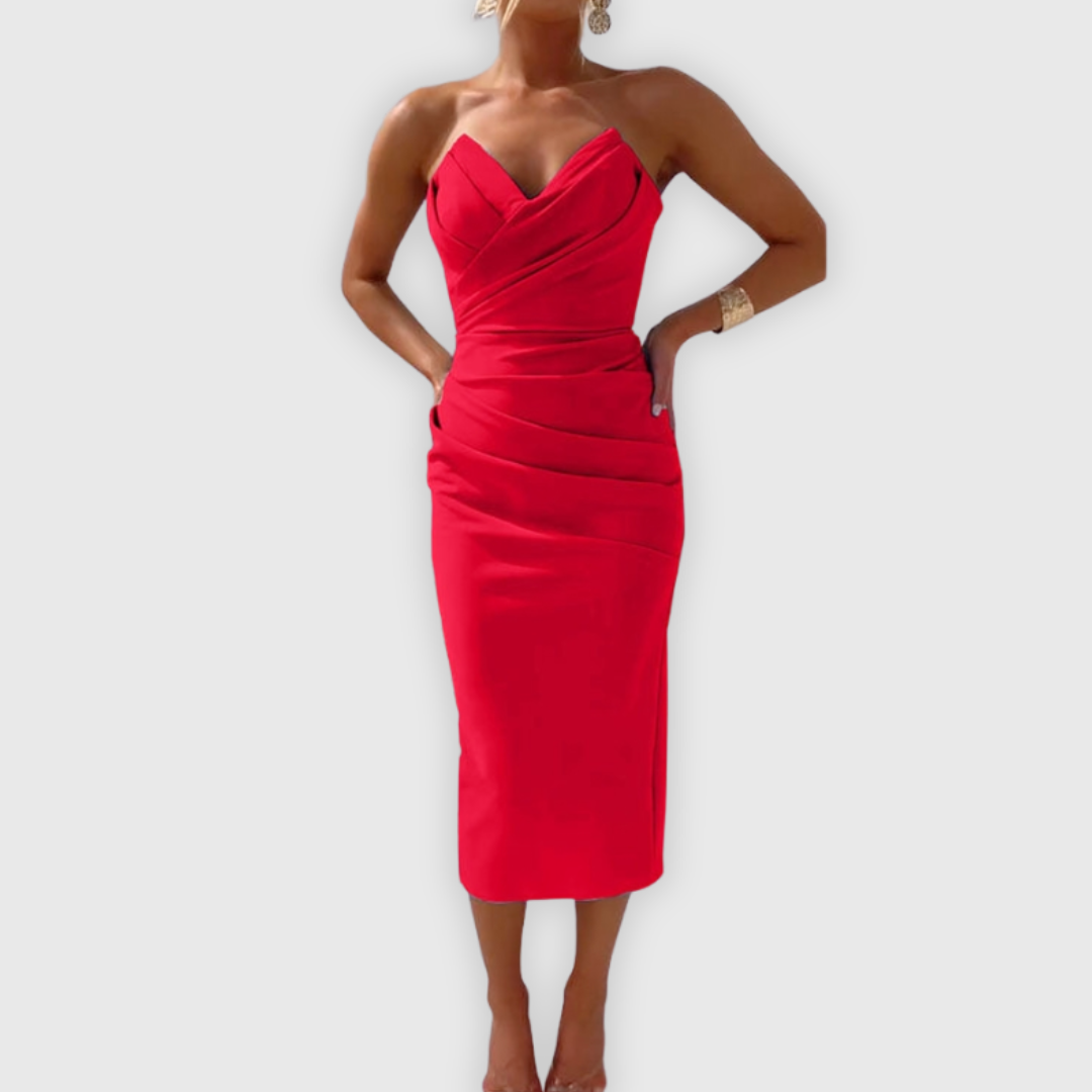 Milly | Elegantes Schulterfreies Kleid