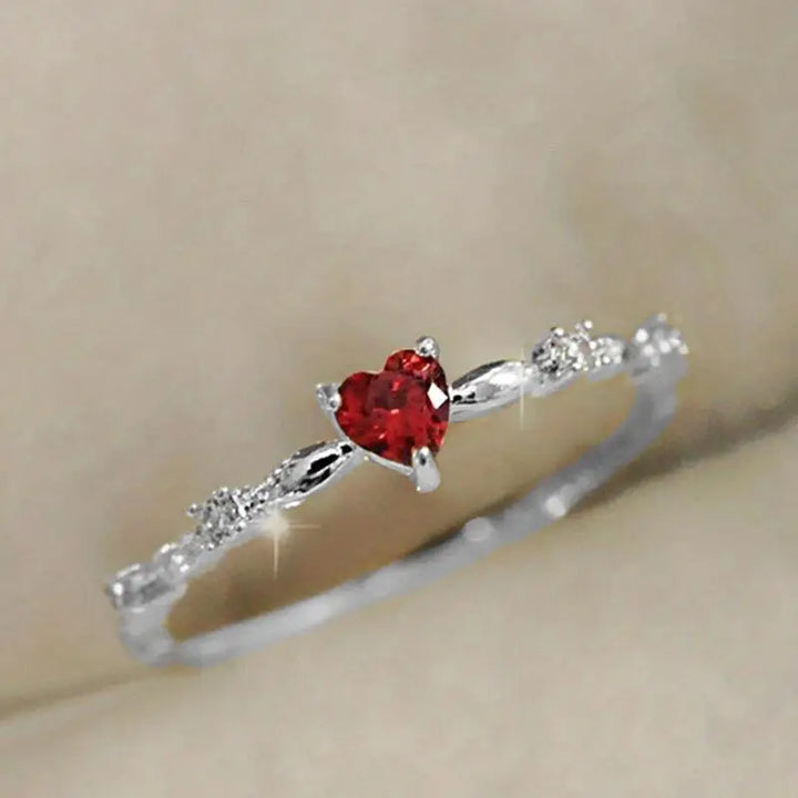 Coralyn Amoura Ring | Weißgold