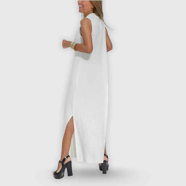 Elise | Langes Kleid mit formender Passform