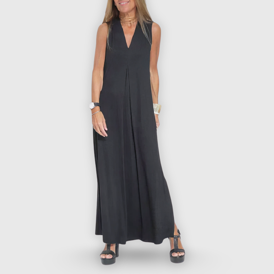 Elise | Langes Kleid mit formender Passform