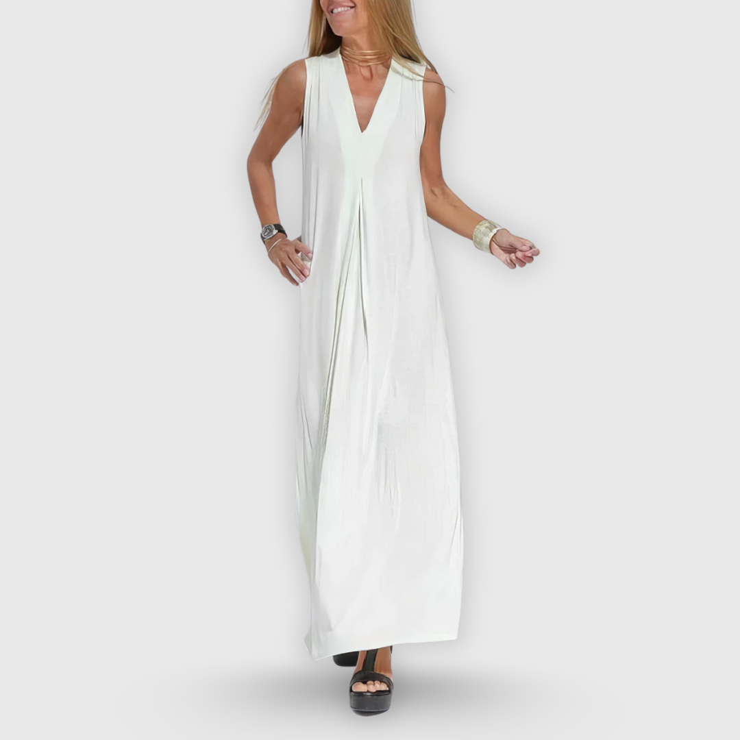 Elise | Langes Kleid mit formender Passform