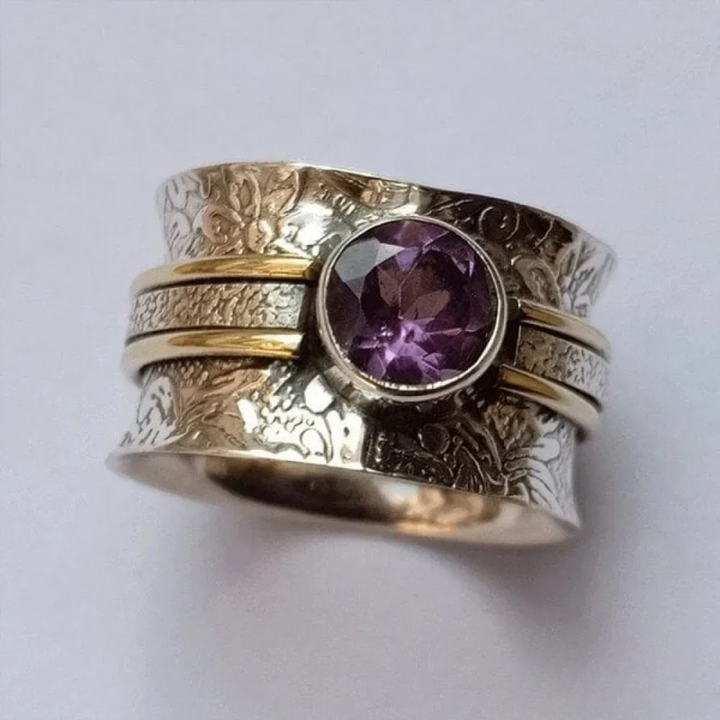 Boho-Kristall-Meditationsring