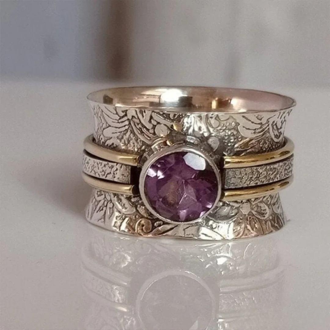 Boho-Kristall-Meditationsring