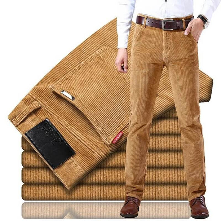 Herren Cordhose | Klassische Freizeit- und Businesshose aus Baumwolle
