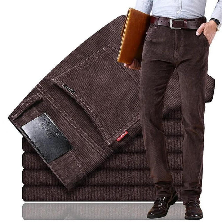 Herren Cordhose | Klassische Freizeit- und Businesshose aus Baumwolle