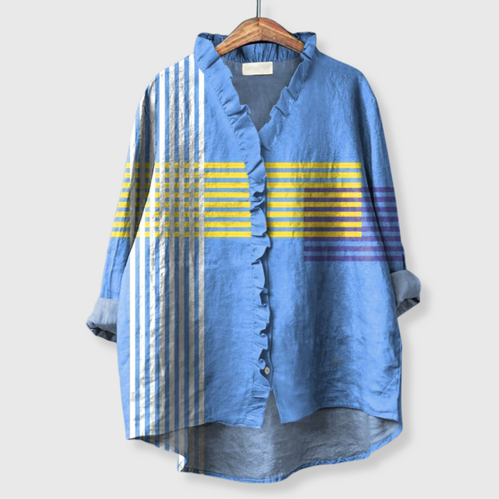 Tina | Feminin-luftige Sommerbluse