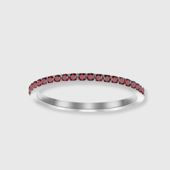Soraya Rubelis Ring | Weißgold